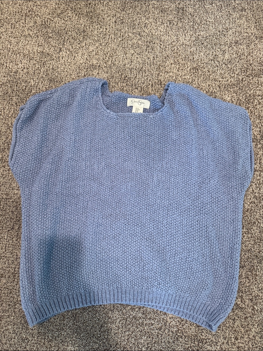 Soft Knit Blue Women's Sweater